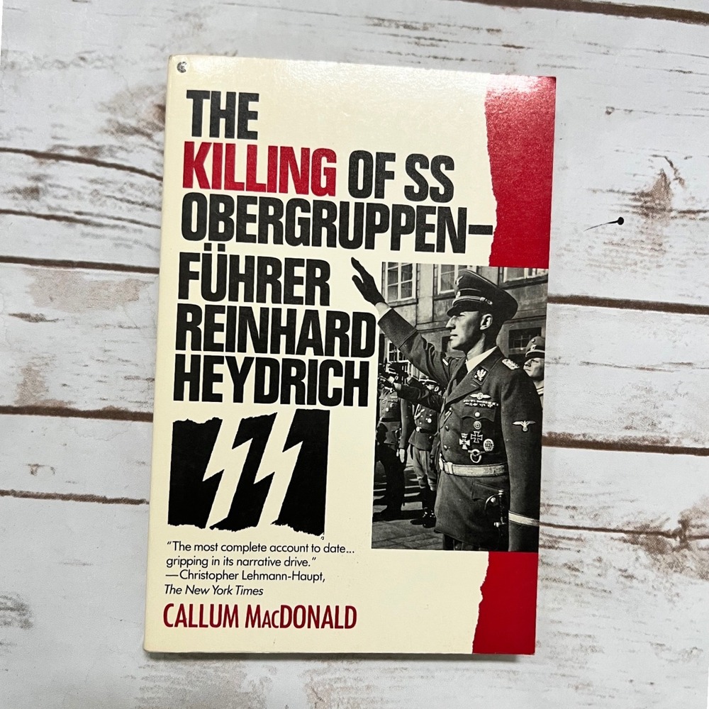 Collier Books The Killing of SS Reinhard Heydrich Callum MacDonald 1990 PB